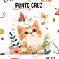 Kit punto cruz - Gatito