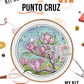 Kit punto cruz - Flores