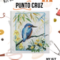 Kit punto cruz - Martin pescador