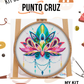 Kit punto cruz - Flor de loto