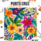 Kit punto cruz - Flores tropicales