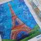 Kit pinta con diamantes 40x50 cm - Torre Eiffel