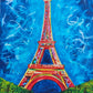 Kit pinta con diamantes 40x50 cm - Torre Eiffel