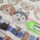 Kit Posavasos pinta con diamantes - Perros