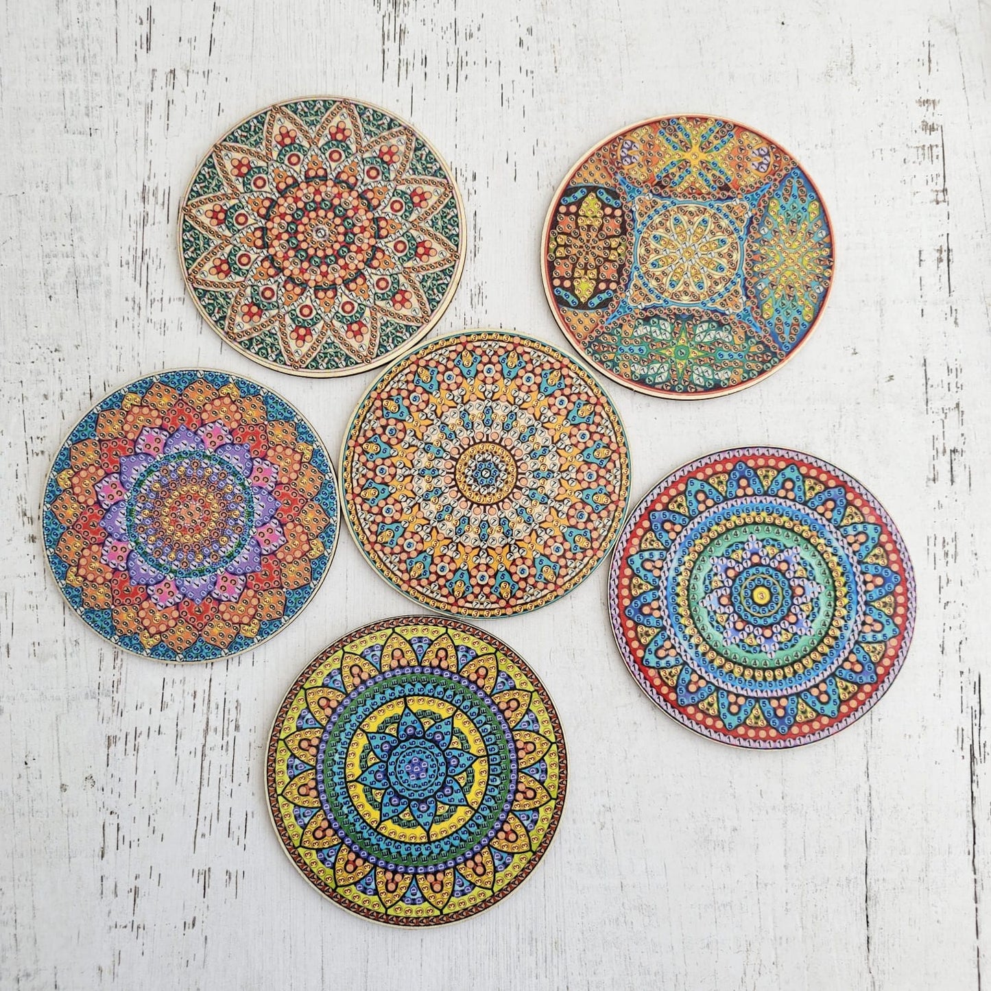 Kit posavasos Mandalas