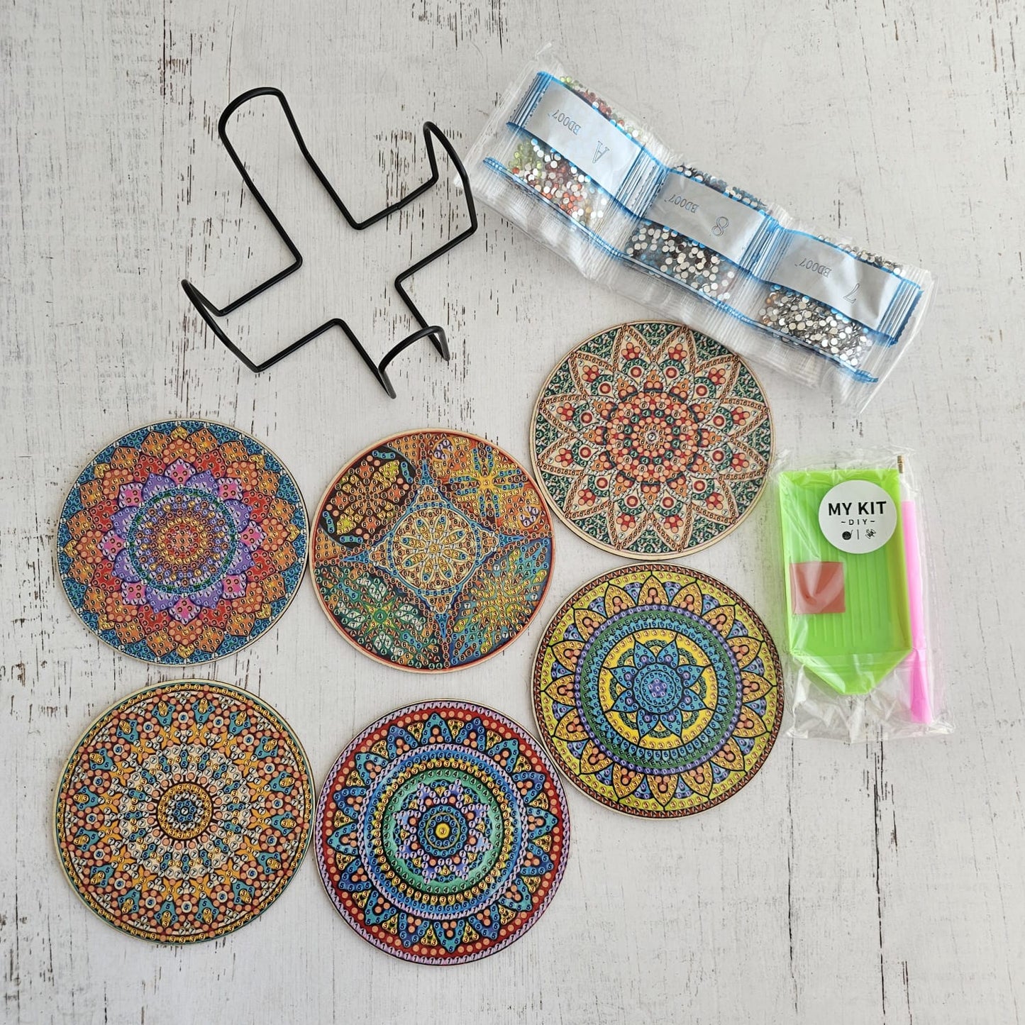 Kit posavasos Mandalas