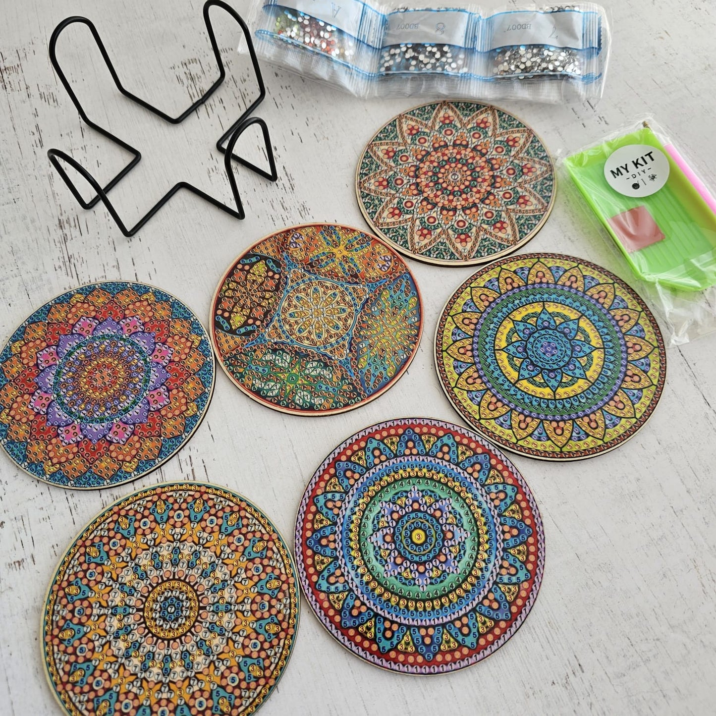 Kit posavasos Mandalas