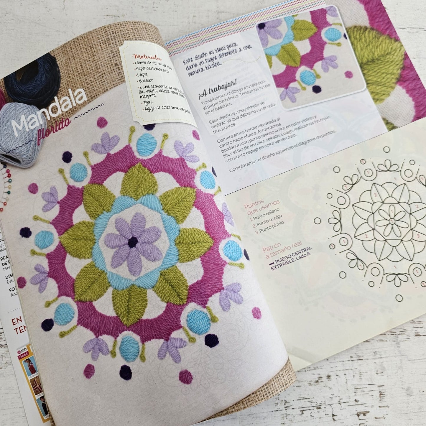 Revista de bordado Mandalas