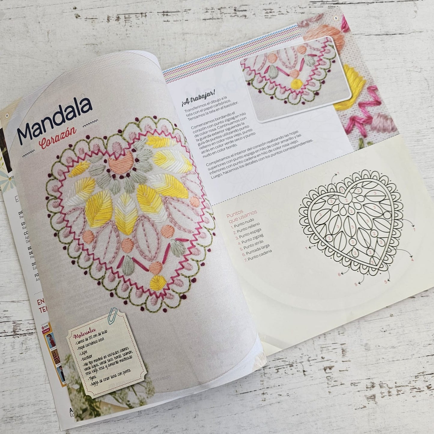 Revista de bordado Mandalas