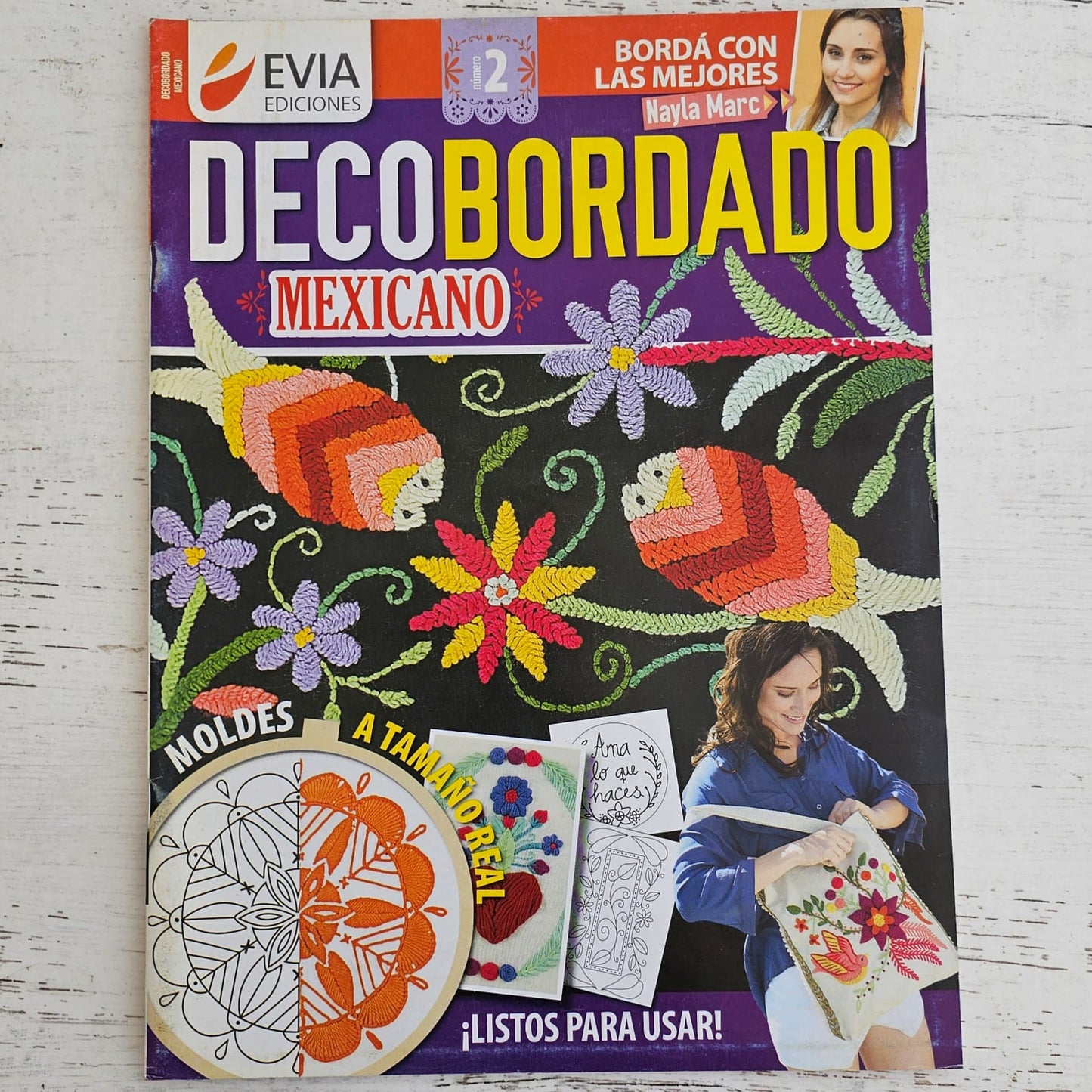 Revista de bordado deco mexicano