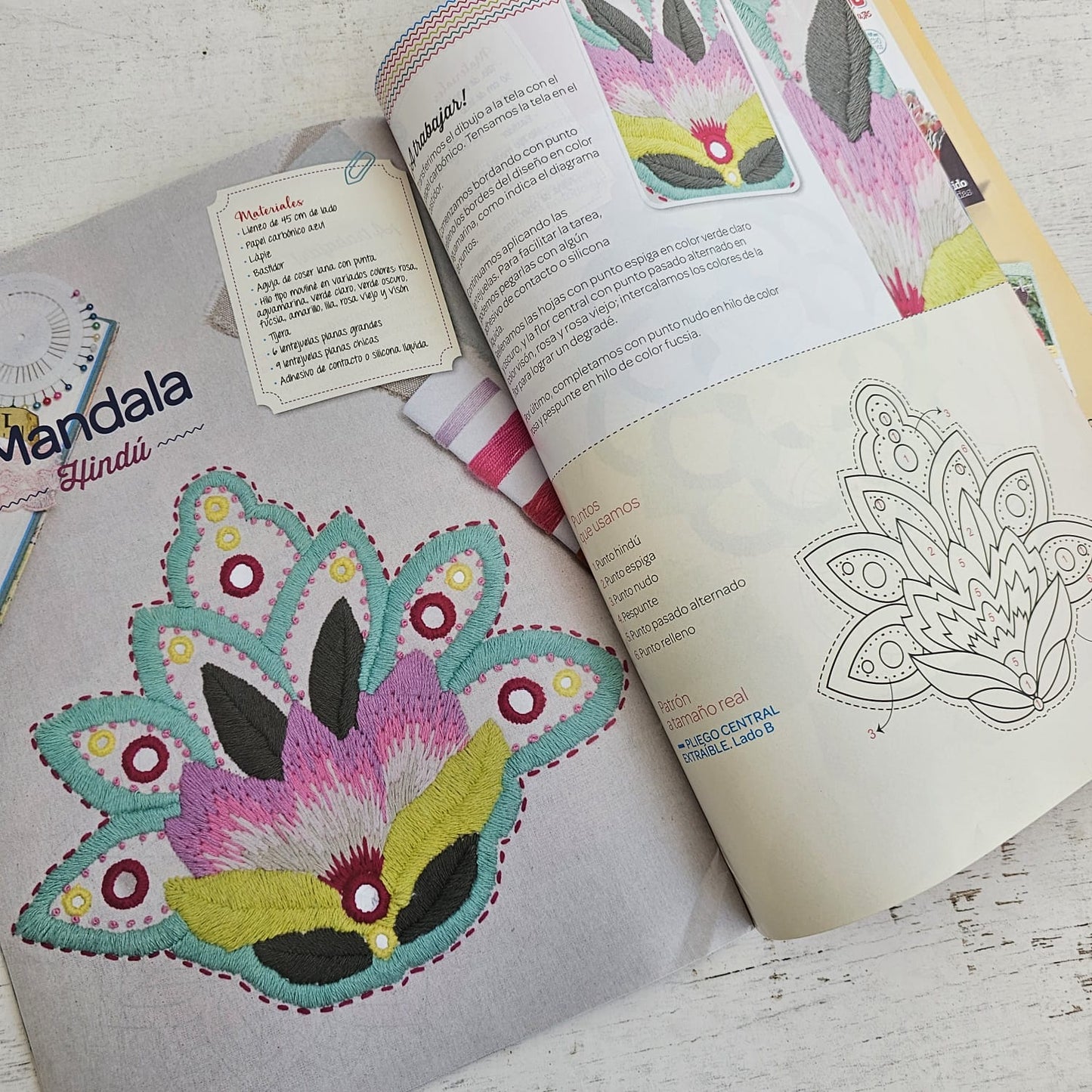 Revista de bordado Mandalas